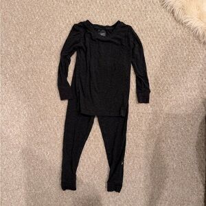 Little Sleepies Charcoal Pajama Set